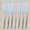 3-inch plastic handle transparent screwdriver, flat-head cross small screwdriver Specification image